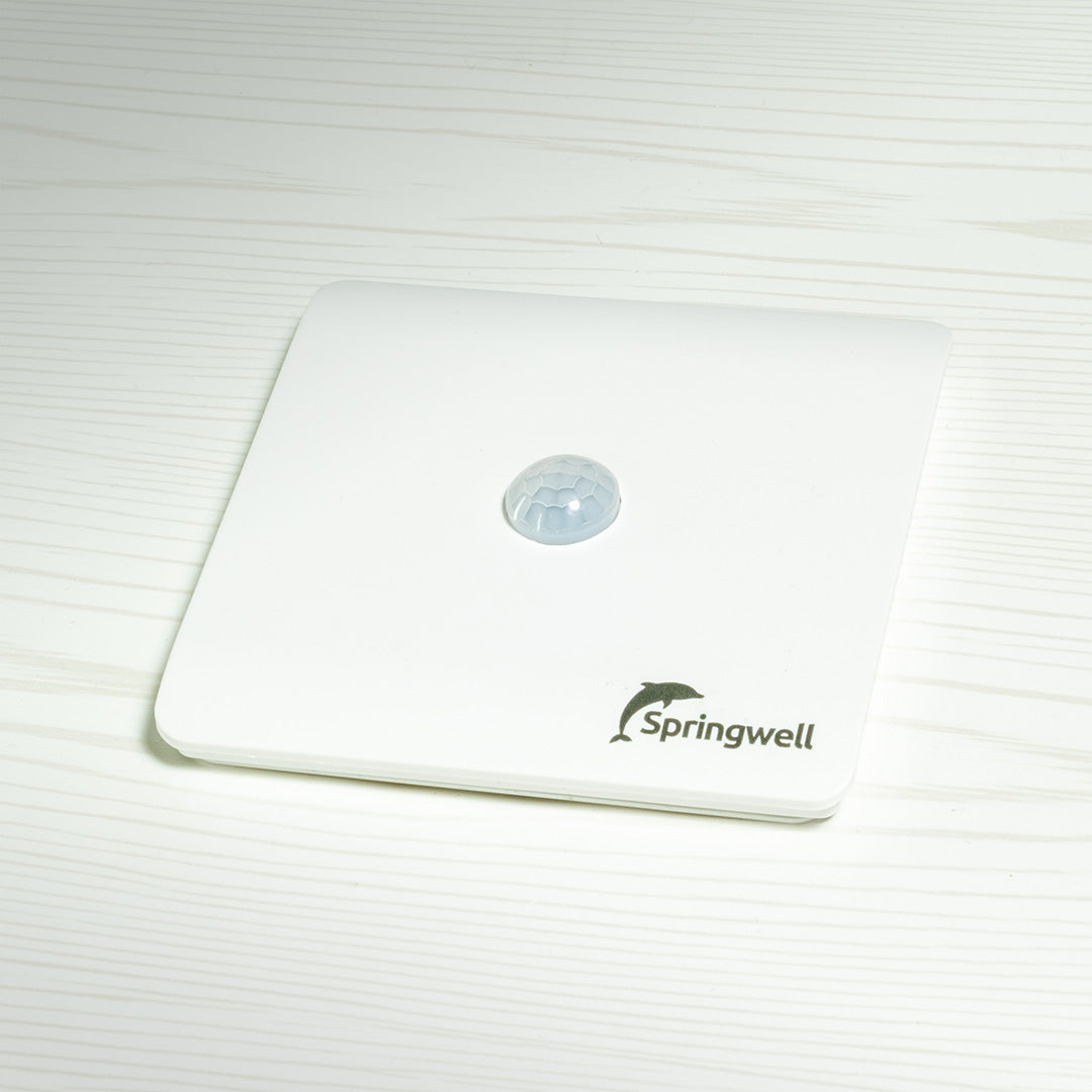 White Smartflush sensor on a white background