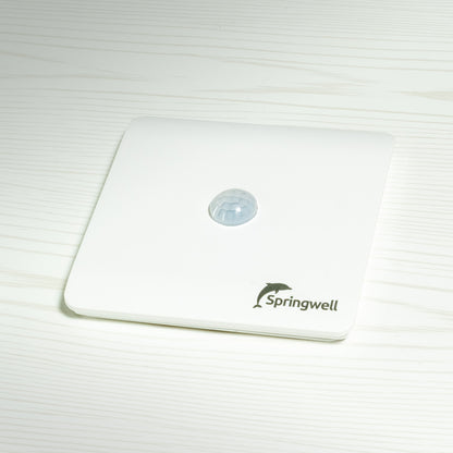 White Smartflush sensor on a white background