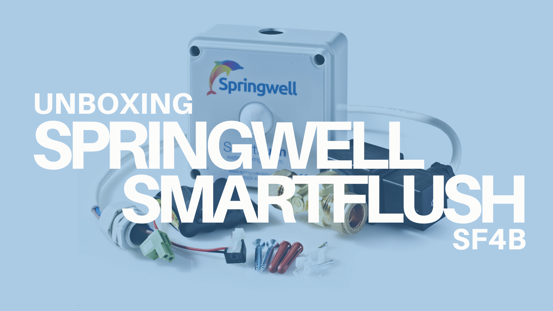 Springwell Smartflush SF4B unboxing