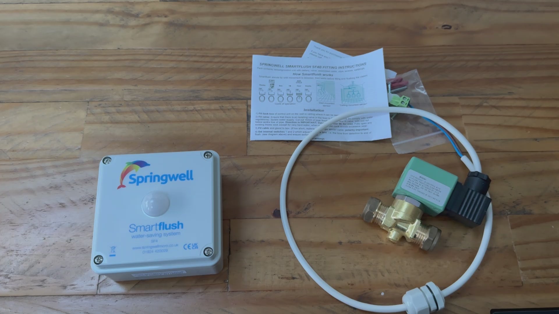 Springwell Smartflush SF4B video